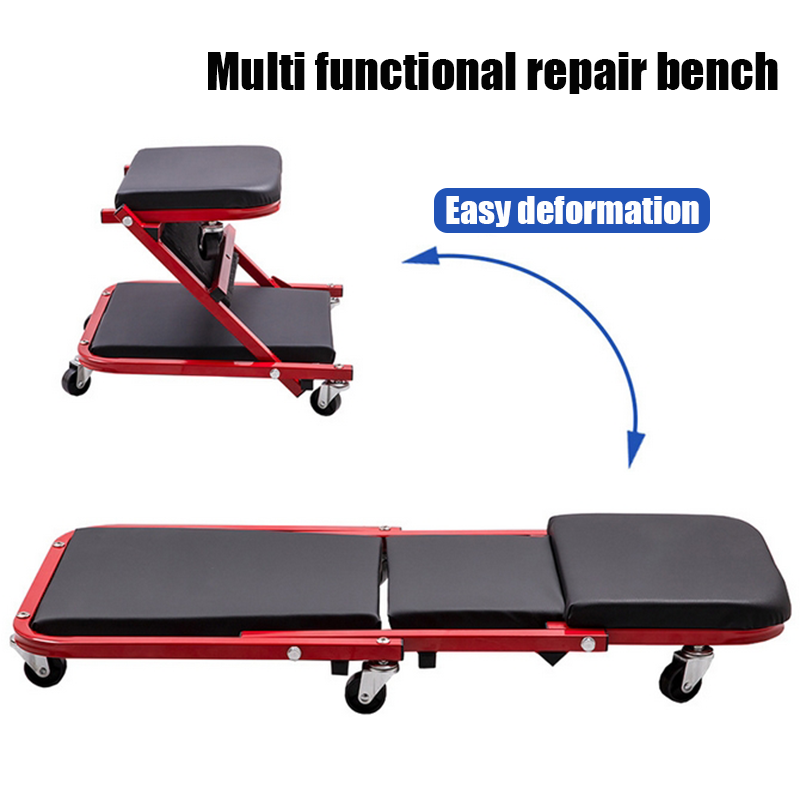 Garage Creeper Roller - Folding Car Repair Bed 36-inch Auto