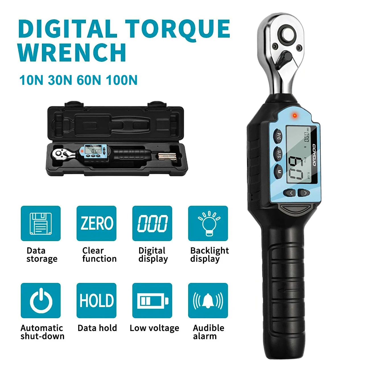 1/2 3/8 1/4 Digital Preset Tor - Torque Wrench Digital review and price