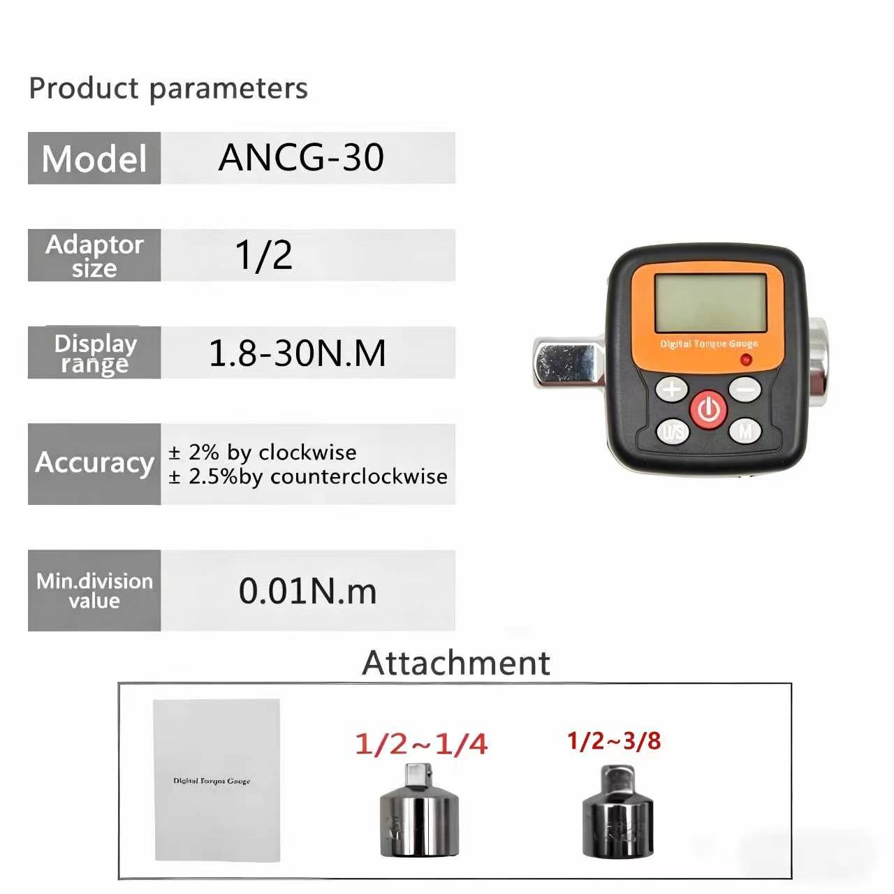 1/4'' 3/8'' 1/2'' Digital Torq - Torque Wrench Digital review and price