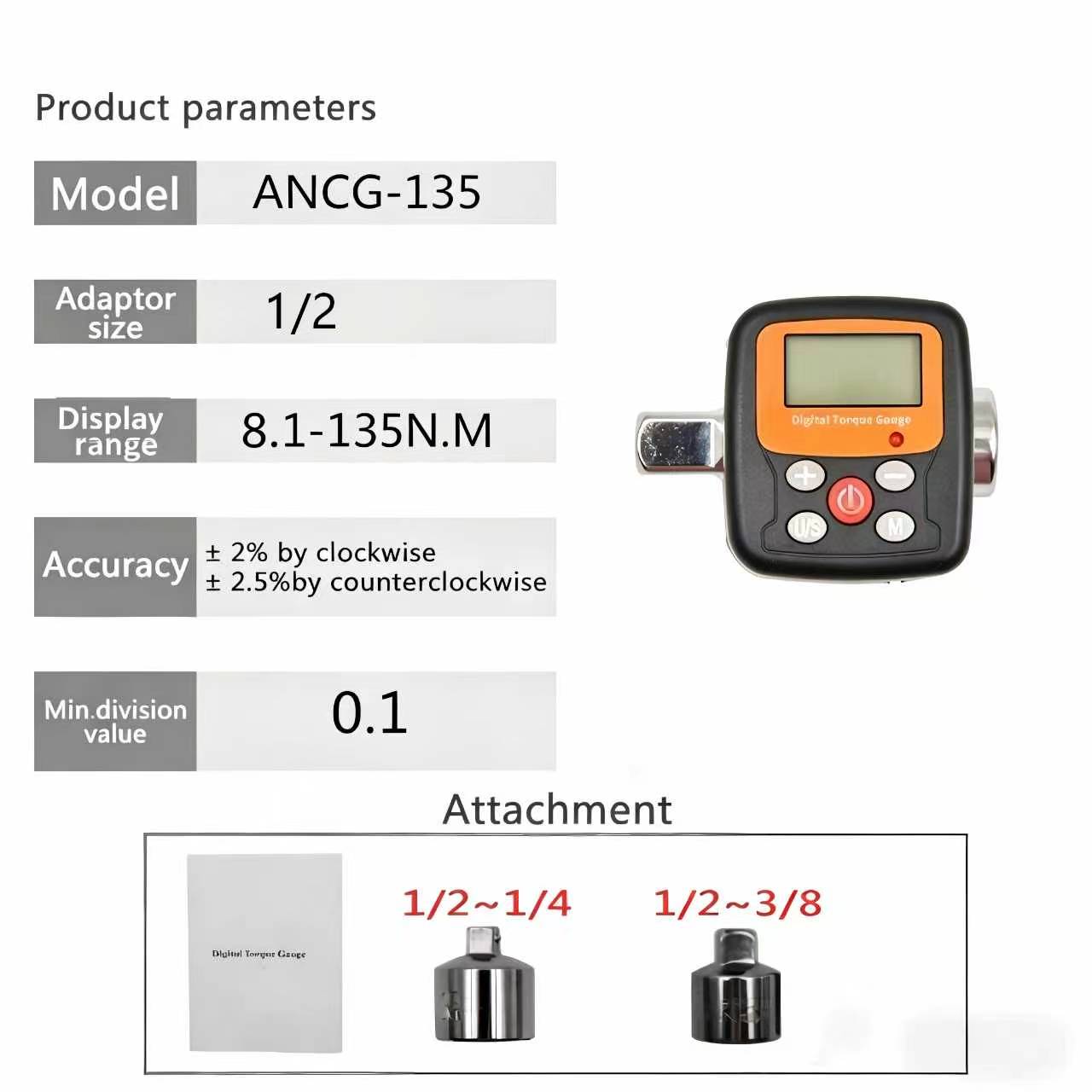 1/4'' 3/8'' 1/2'' Digital Torq - Torque Wrench Digital review and price