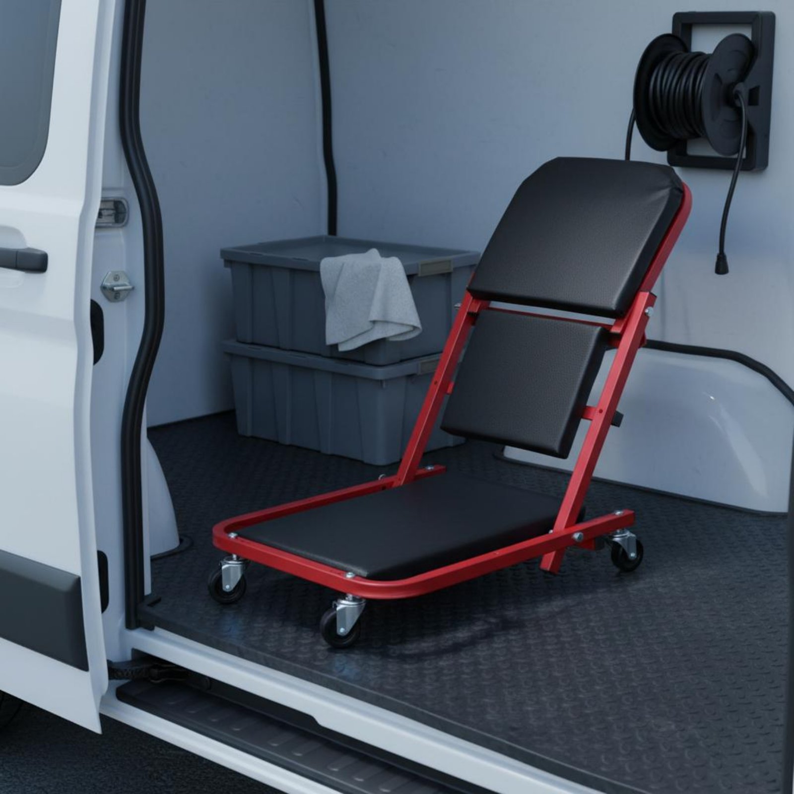 Folding Creeper Seat Thick Pad - Garage Creeper Roller review and price