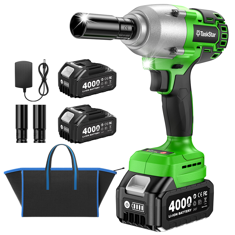 TaskStar Impact Wrench 1600N.m - Torque Wrench Digital review and price