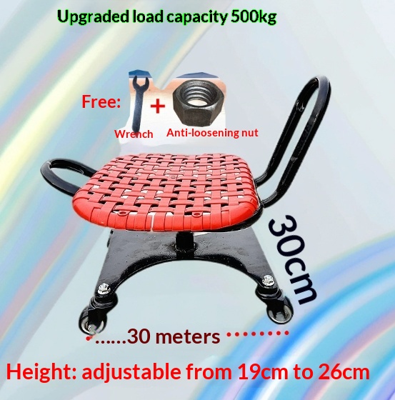 Lying Board Adjustable Height  - Garage Creeper Roller review and price