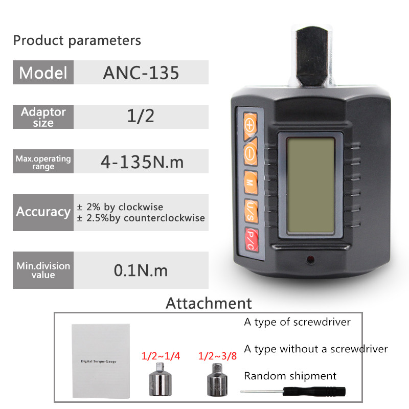ANC 3-Piece  Torque Wrench Tes - Torque Wrench Digital review and price